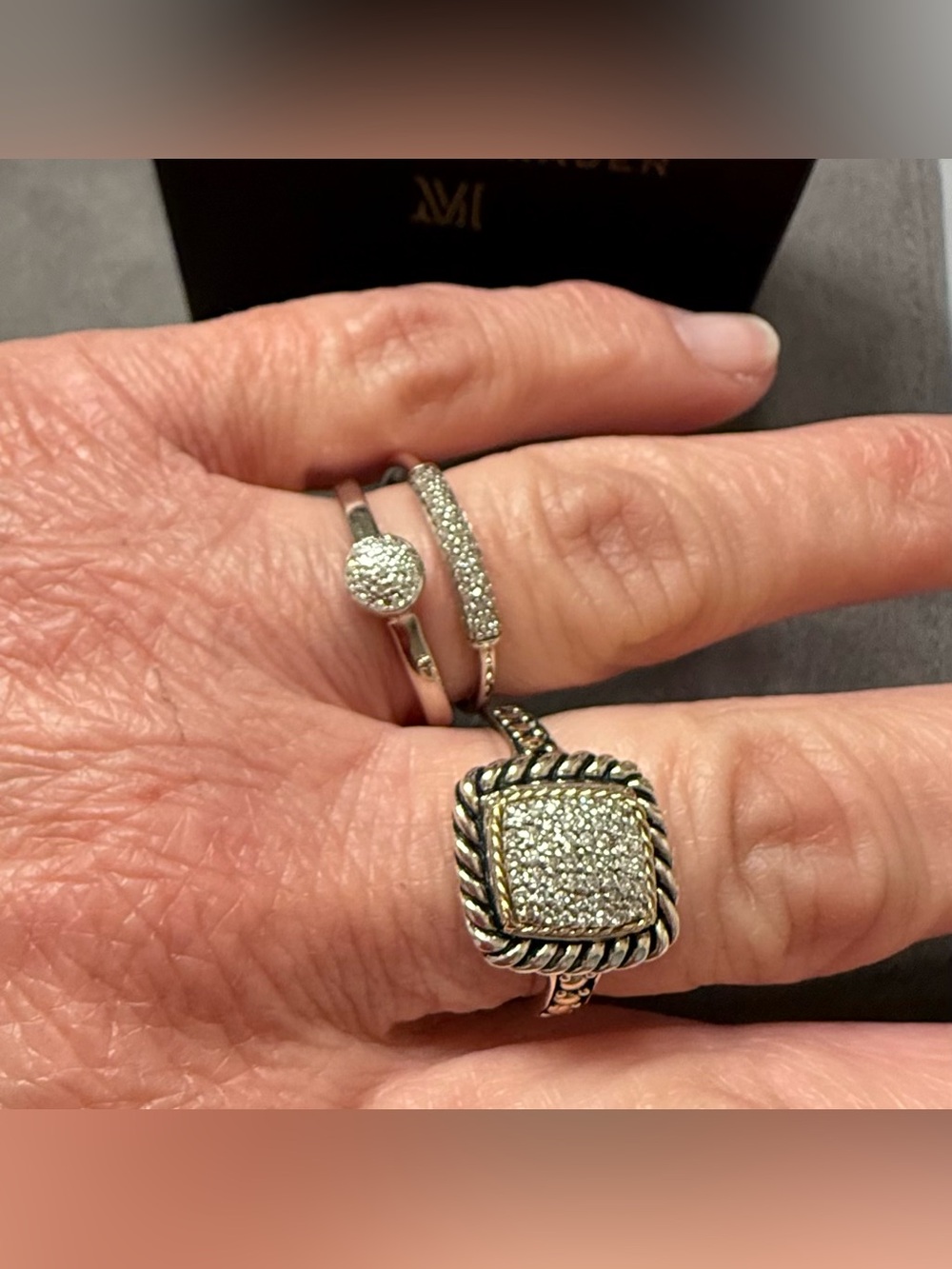 Effy Colleection Effy Ballissima Diamond Statement Ring - Picture 4 of 14